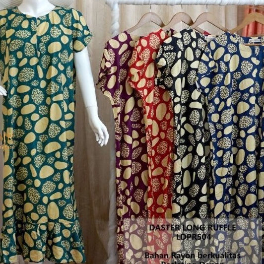 daster ruffle/daster kekinian