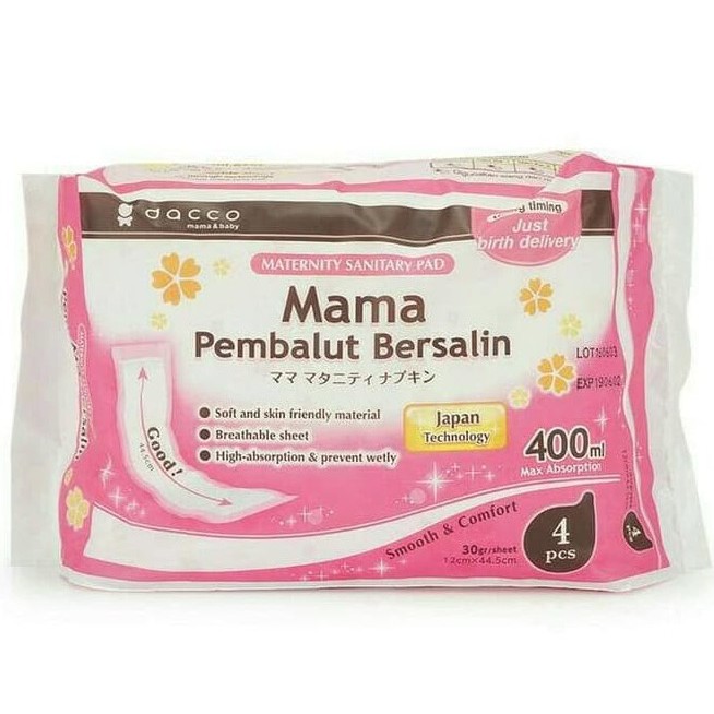 Dacco Mama Pad Pembalut Bersalin Isi 4 Pcs