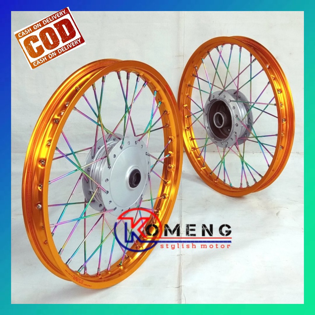 VELG JARI JARI HONDA ASTREA GRAND TROMOL ORIGINAL SECOND  LEGENDA SIAP PASANG  Komeng stylish motor