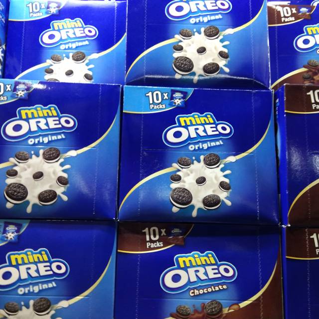

Biskuit oreo mini 10 x 23gram