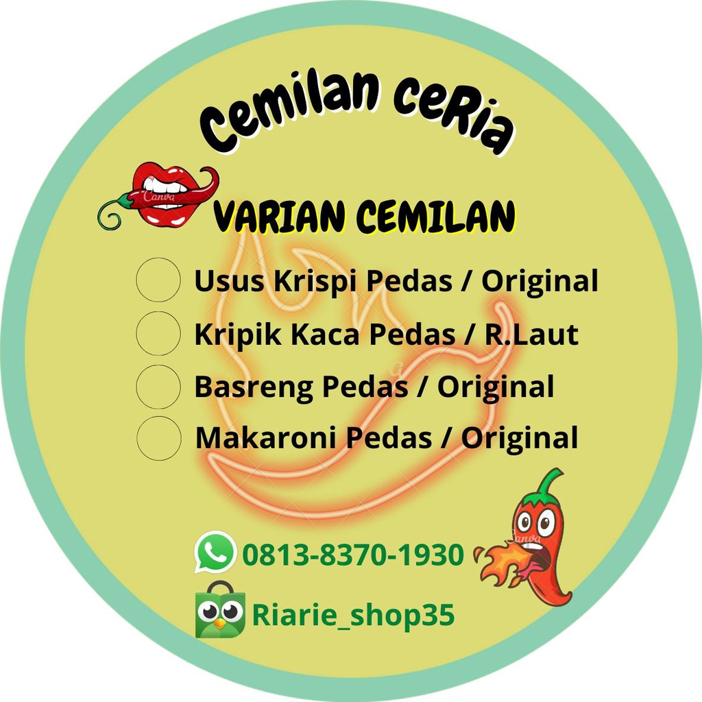 

Makaroni Pedas 100gr