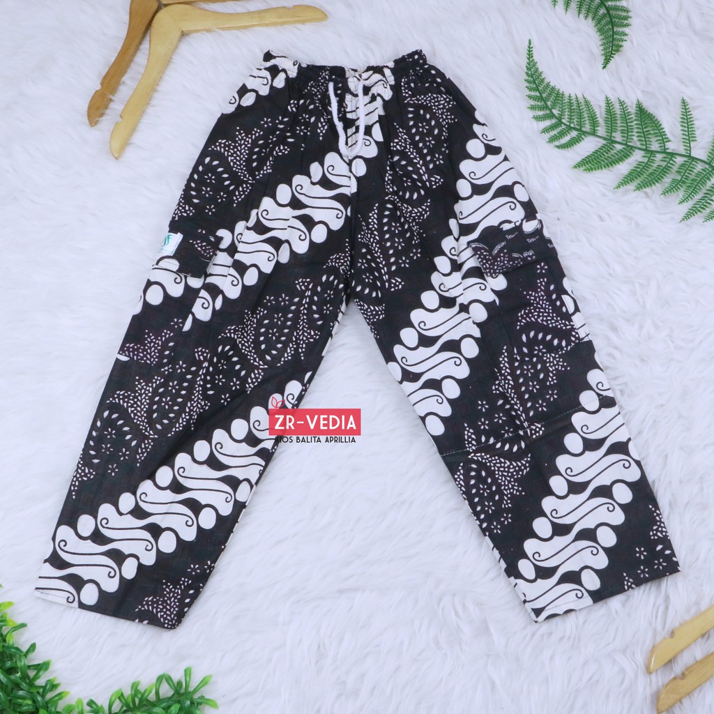 Celana Boim Batik Uk 4-5 Tahun / Pants Kids Anak Laki Celana Panjang Motif Batik Harian Santai Murah