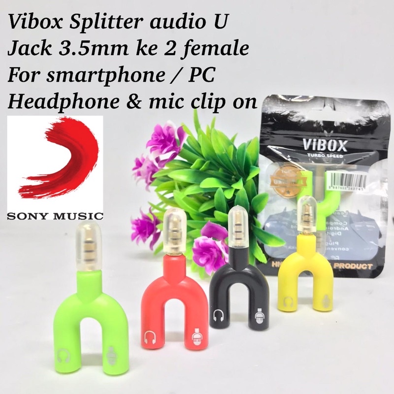 PROMO SPLITTER U ORIGINAL VIBOX PREMIUM PACK REAL QUALITY SUARA HD