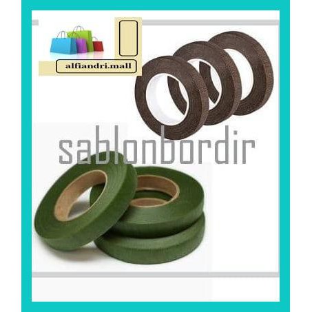 

Ftr6Rt- Floral Tape 10 Yards Selotip Tangkai Bunga - Hijau Jg67T7-
