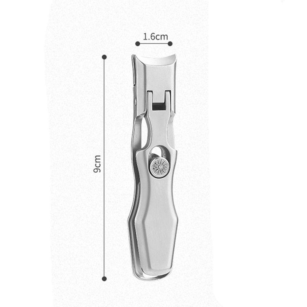 R-flower Nail Clippers Kuku Ultra Tajam Rahang Lebar Anti Splash Trimmer