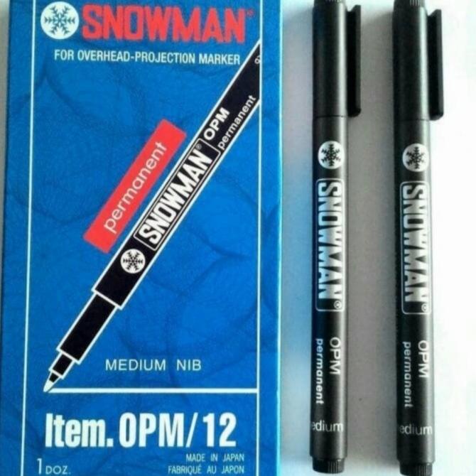 

[[COD]] SPIDOL PERMANENT SNOWMAN OPM MEDIUM NIB TERPERCAYA Kode 545