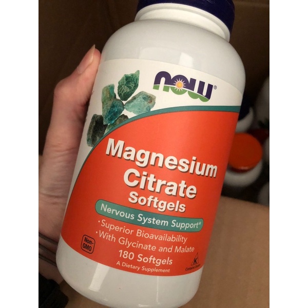 NOW FOODS MAGNESIUM CITRATE