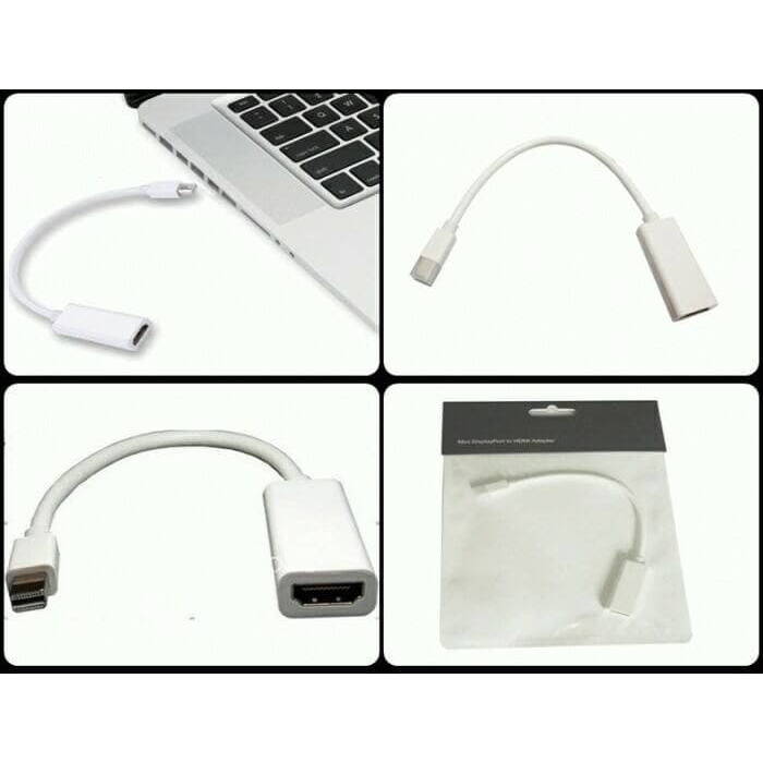 

q4AD5s Connector Converter Minidisplay Port To Hdmi Macbook Apple Minidispla As71S0D
