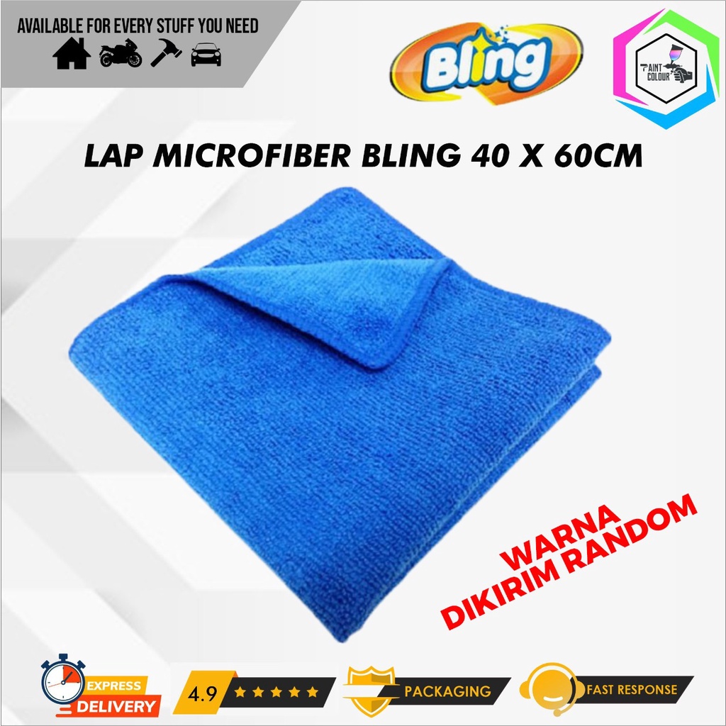 Kain Lap Microfiber Micro Fiber Cleaning Cloth 40x60cm