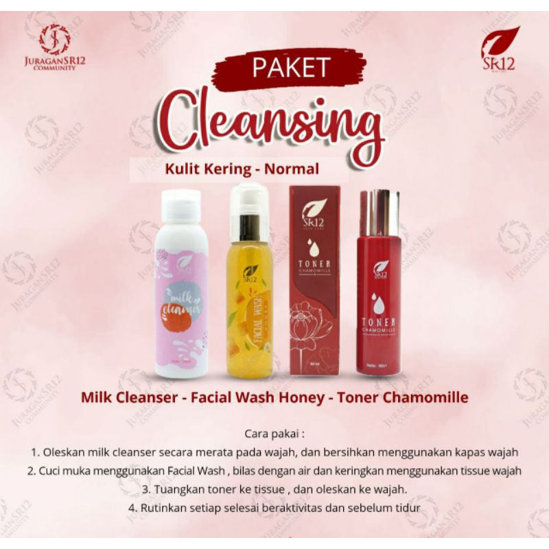 Paket Cleansing | Double Cleansing SR12