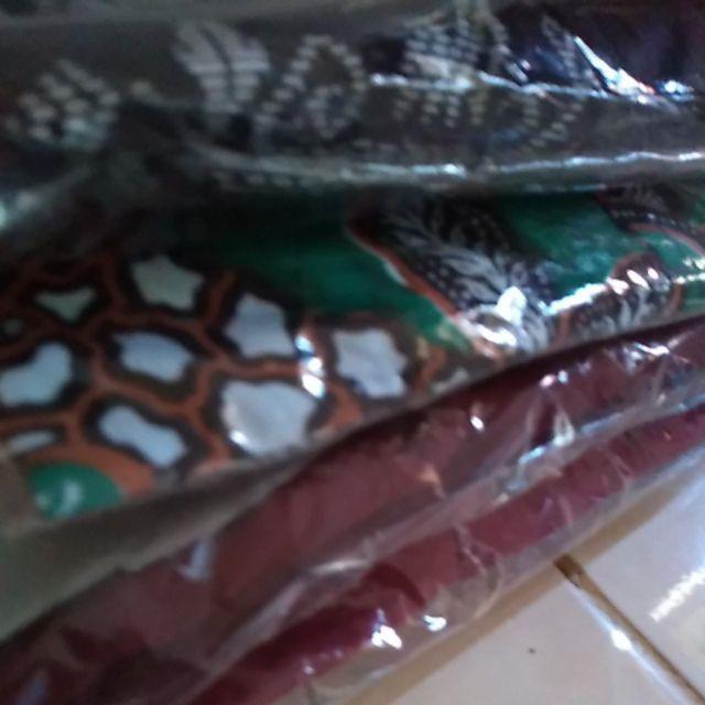 Risna Batik Hrb026 Kenongo Hem Pendek Padi Pekalongan M L Xl Batik Pria Murah