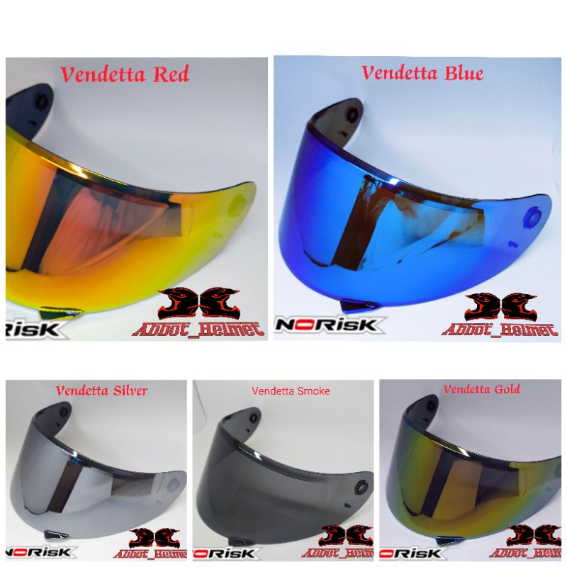 Visor Vendetta Falcon Iridium