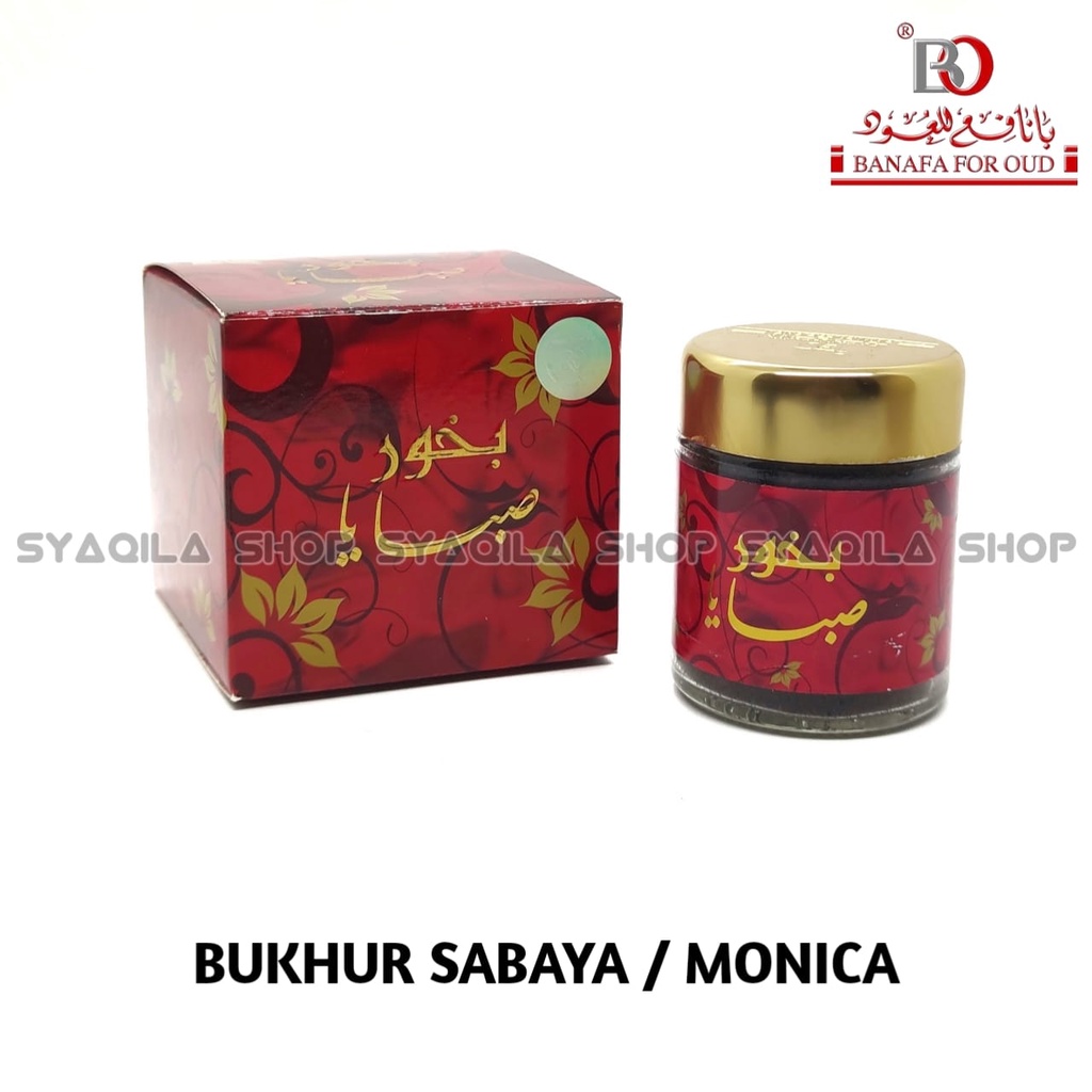 Bukhur Sabaya Buhur Zabaya Bakhoor Monica Monika Dupa Arab Gahru Original Saudi Banafa for Oud BO KSA