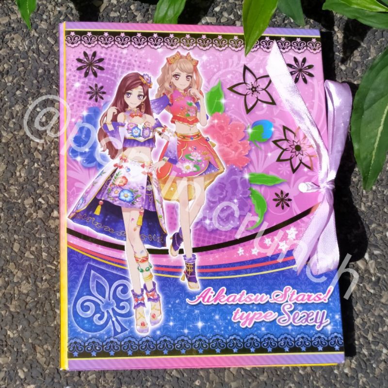 Aikatsu Stars Official Binder Sexy & Pop