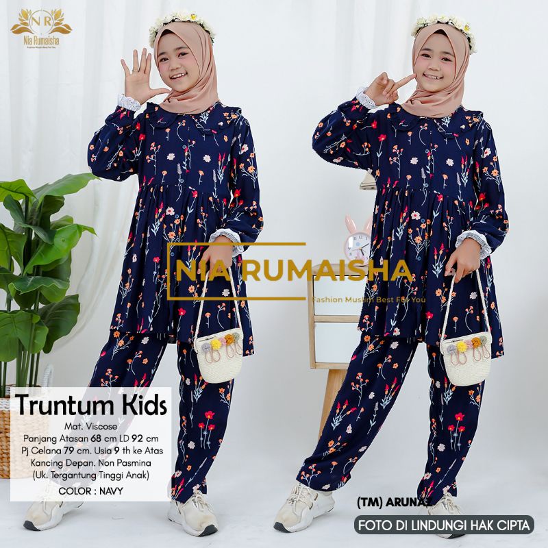 TRUNTUM KIDS NIA RUMAISHA 》 TASYA KIDS NIA RUMAISHA ONE SET TEEN