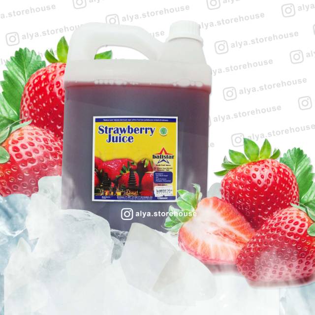 

Fresh Juice BALISTAR Strawberry (5 Liter)