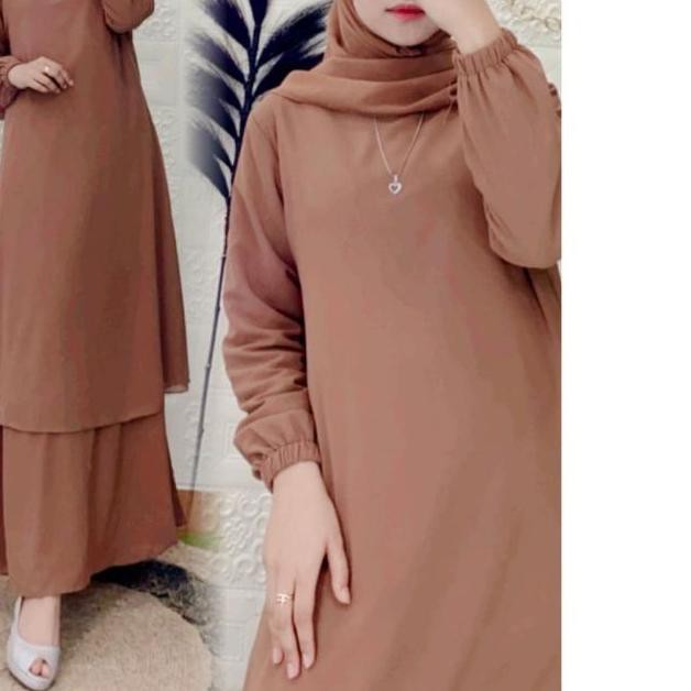 ☪ GAMIS MALAYSIA POLOS/ GAMIS MELAYU POLOS/BAHAN SERUTY BABYDOLL PREMIUM ♥