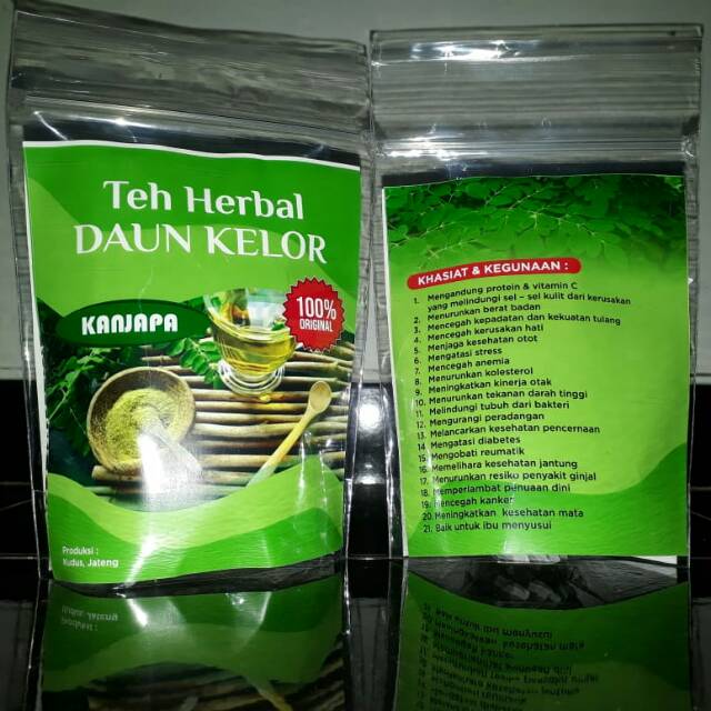 

Teh Herbal *kanjapa* Daun Kelor asli