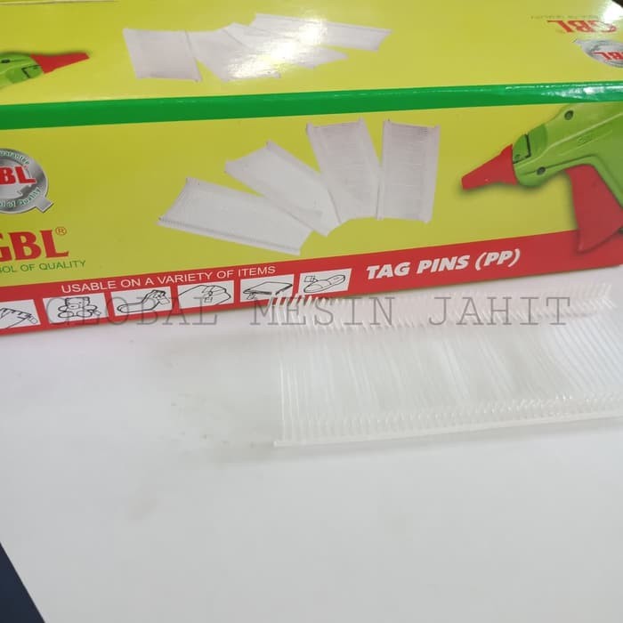 1 Tag Pin Anak tembak Kualitas Bagus ukuran 15 / 25 / 35 mm Hang Tag Top Pin Original GBL-2