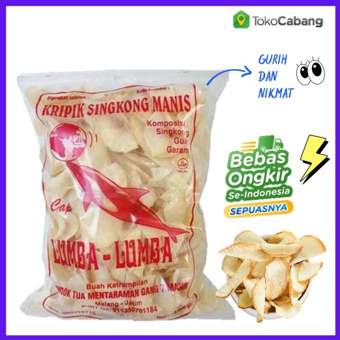 

PROMO Keripik singkong cap lumba lumba 500 Gr enak MURAH