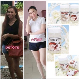 SUPLEMEN KECANTIKAN PEMUTIH PENCERAH KULIT JINJU COLLAGEN KOREA GLOW PERAWATAN KULIT PUTIH CERAH HAL