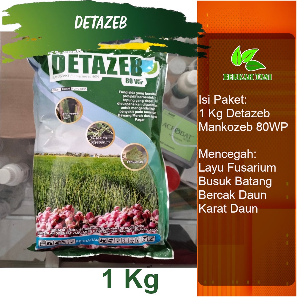 Detazeb 1  Kg Fungisida Mankozeb