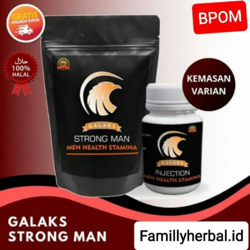GALAKS STRONGMAN / OBAT KUAT PRIA TAHAN LAMA PERMANENT