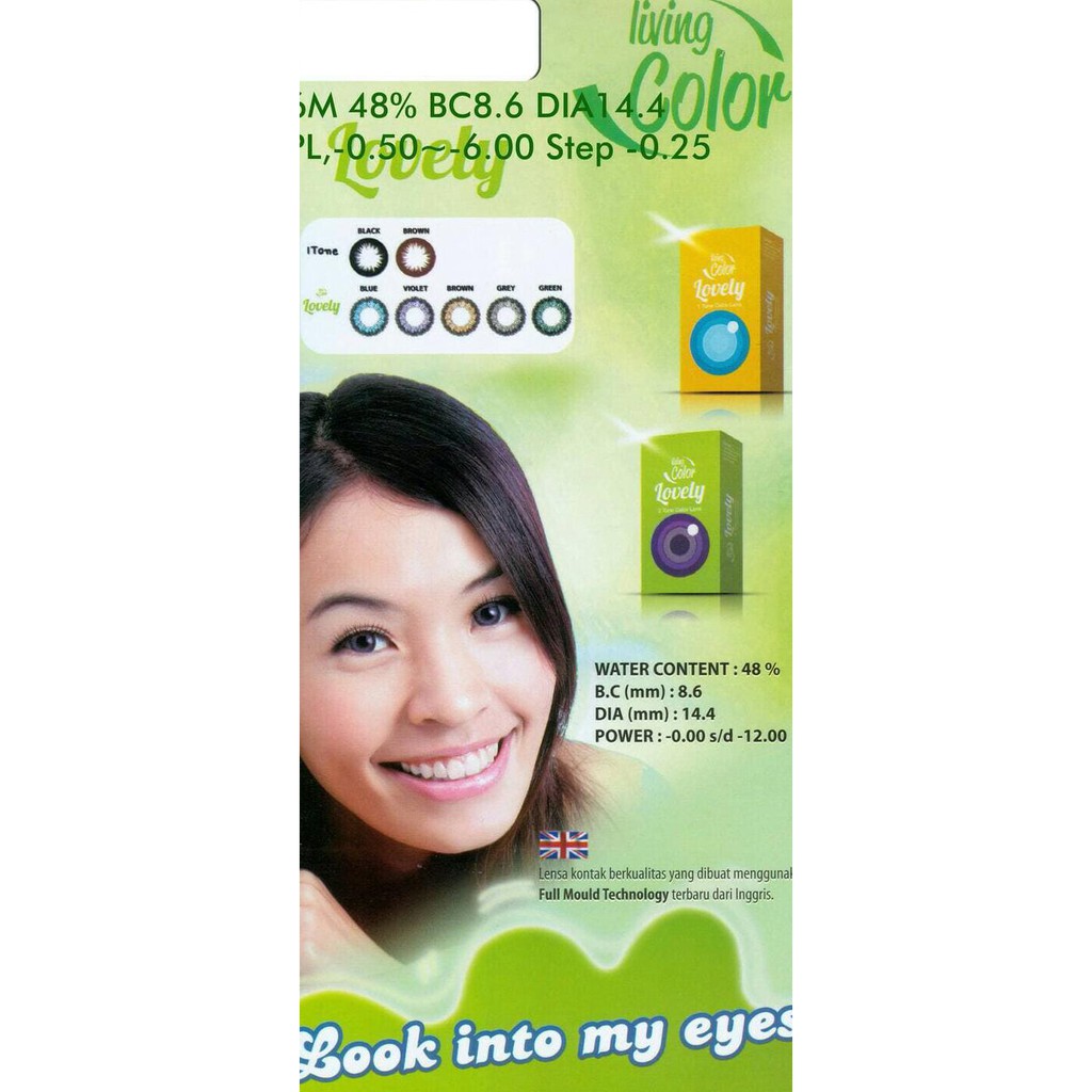 

TERBUKTI AMAN SOFTLENS LIVINGCOLOR LOVELY / LC LOVELY