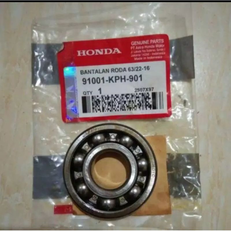 Bearing 63/22 bearing bantalan bola kruk as 63/22 91001KPH-901