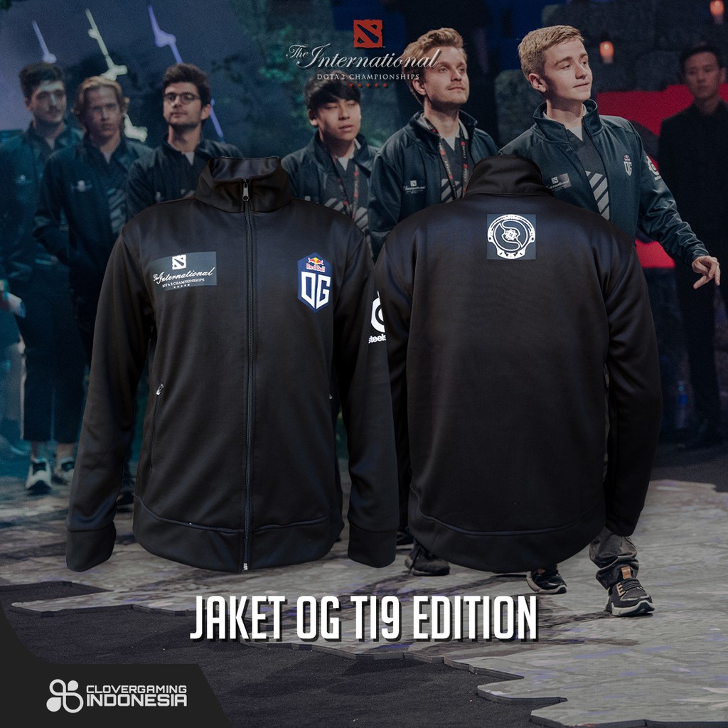 Jaket Team OG TI9 Edition - Gaming Apparel Esports