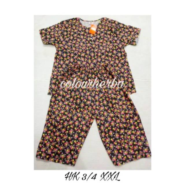 SetelanHokiJumbo/KulotHOKIXXL/BajuTidurJUMBO/BajuTidurJUMBOCelanaPendekLenganPendek/LD115/LingkarPin