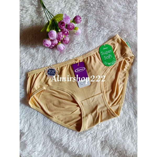 SOREX 1257 Celana Dalam Wanita Super Soft Import Quality/Cd Wanita Premium Ori Sorex