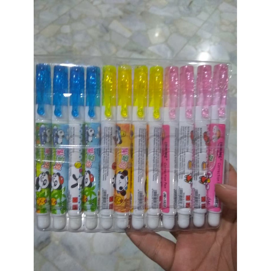 

Tipex Kenko - Refill Tipex Tombow - Correction Tape Tip X/Correction Pen Edisi Panda (Non Toxic) Isi