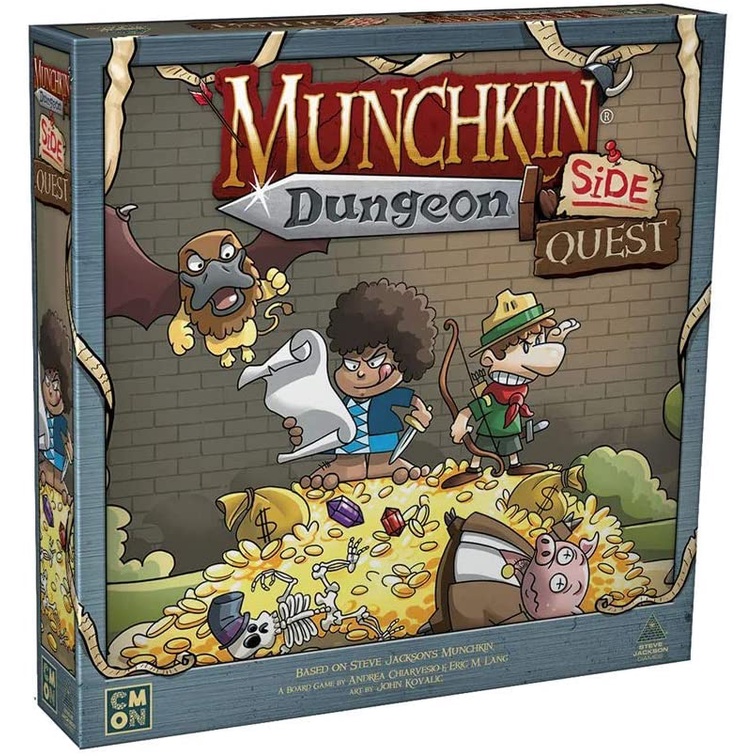 Munchkin Dungeon Side Quest Expansion Board Game
