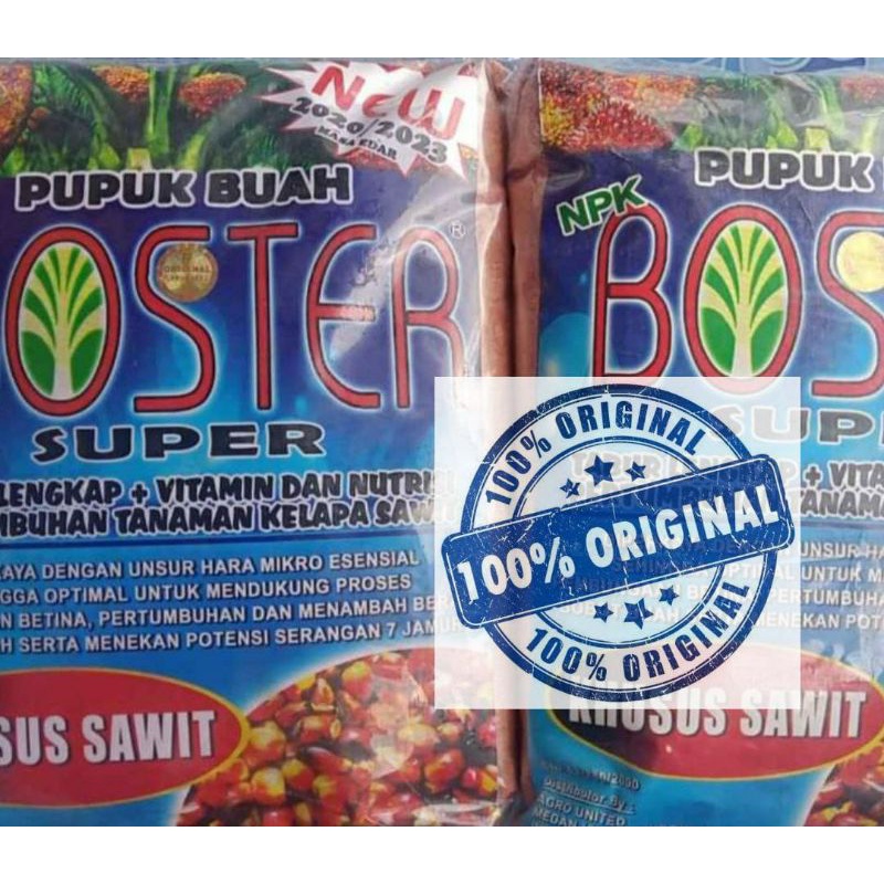 MURAH BUKAN MURAHAN PUPUK BOSTER KHUSUS SAWIT ORIGINAL 5kg