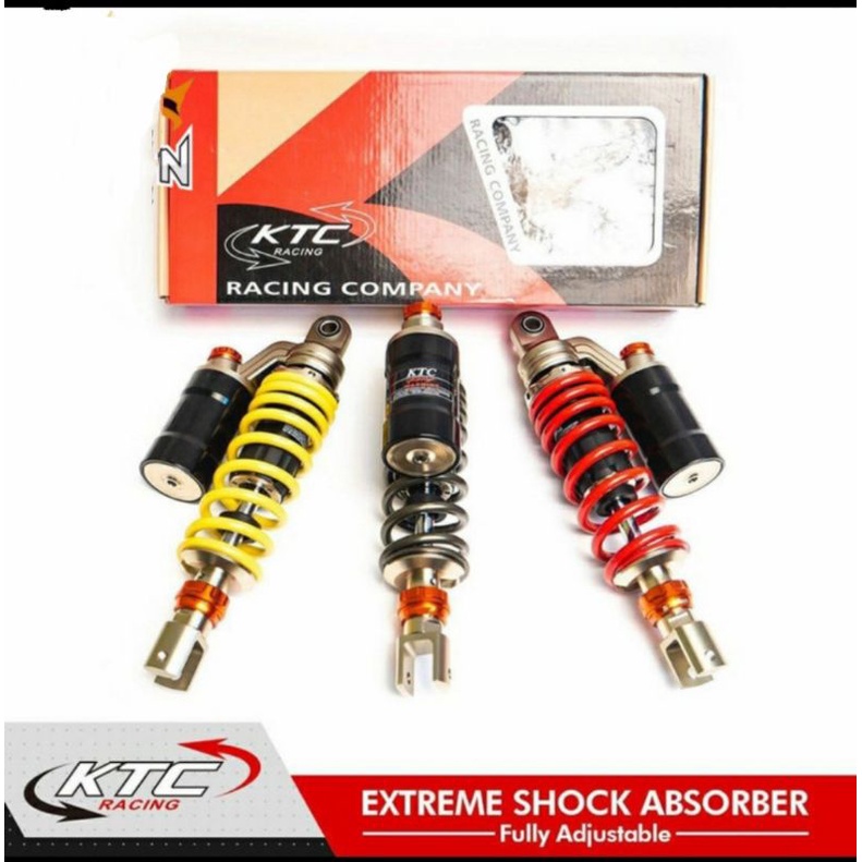 ShockBreaker Tabung KTC Racing Extreme Vario 125/150/Beat/Scopy/Mio/Fino/ Dll 300MM/325MM Original KTC