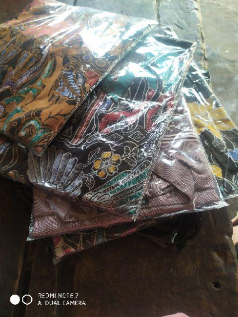 Batik Kenongo Kemeja Tosca Panjang Pekalongan Baha Store M L Xl Sogan Tulis Halus Kemeja Batik