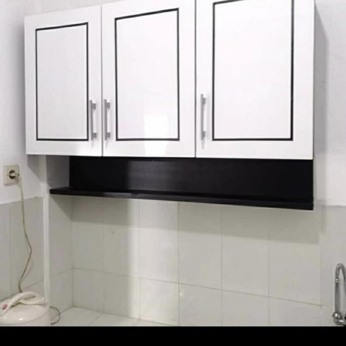 Rak Piring Lemari Gantung Kitchen Set Atas 3 Pintu Rookiemag21
