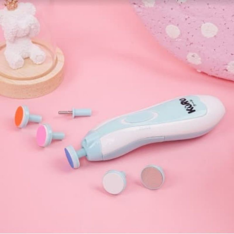 KURU Baby Nail Trimmer Electric | Alat Kikir Gunting Kuku Bayi Elektrik