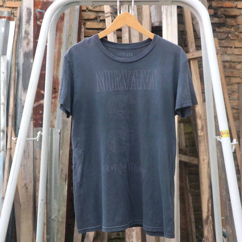 KAOS BAND NIRVANA VINTAGE SECOND