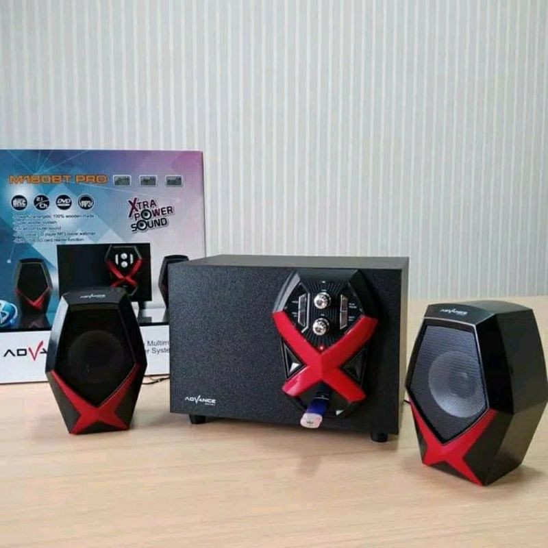 SPEAKER BLUETOOTH ADVANCE M180BT, SPEAKER ADVANCE M180 BLUETOOTH PRO (2 IN 1)