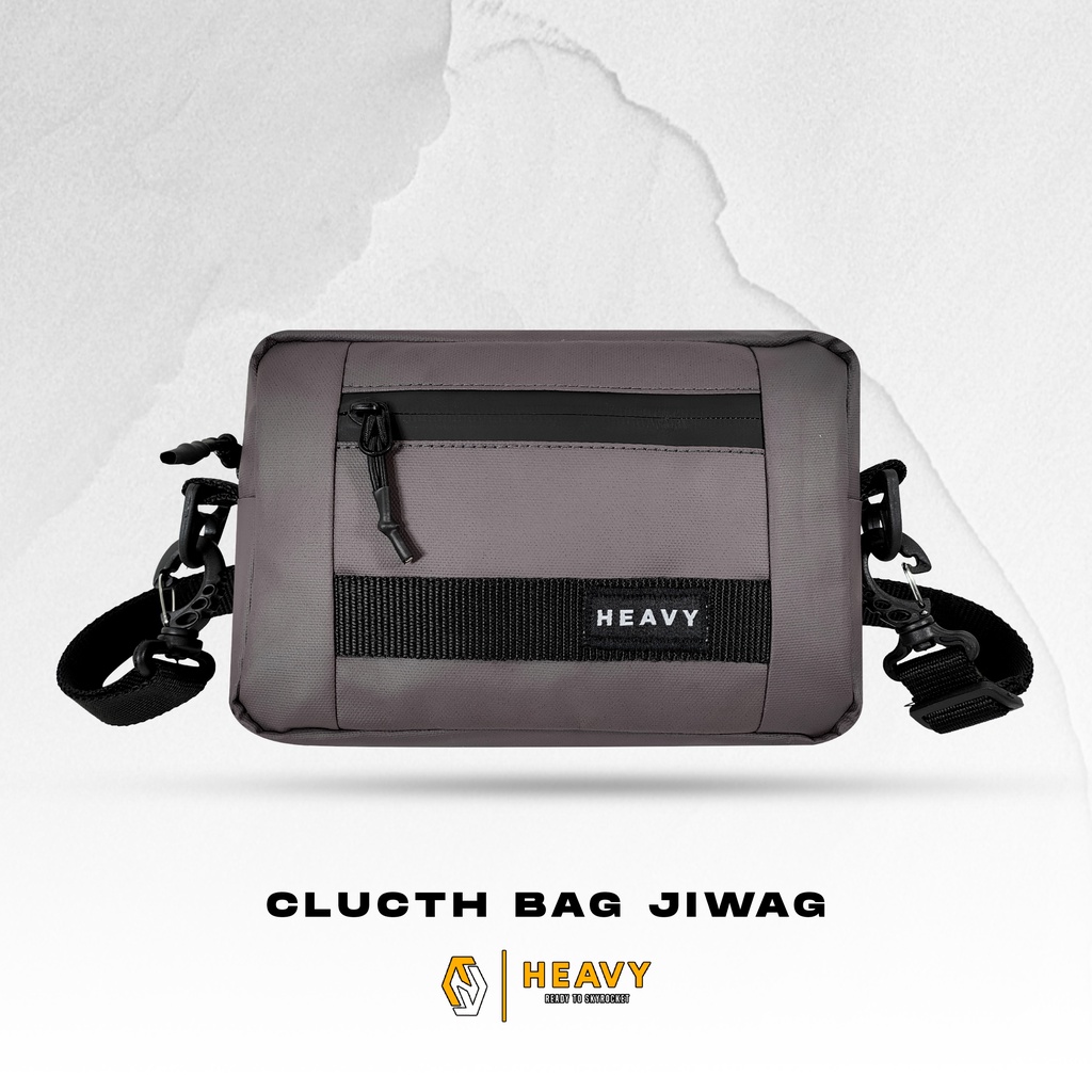 Heavy Official Shop Tas Handbag Clutch Premium Waterproof - Slingbag - Pouch Bag - Sling Bag Heavy Jiwag Mate Series