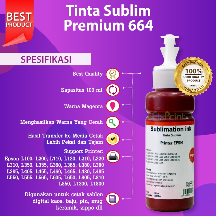 Tinta Sublim Epson Diamond Ink Best Quality Ink