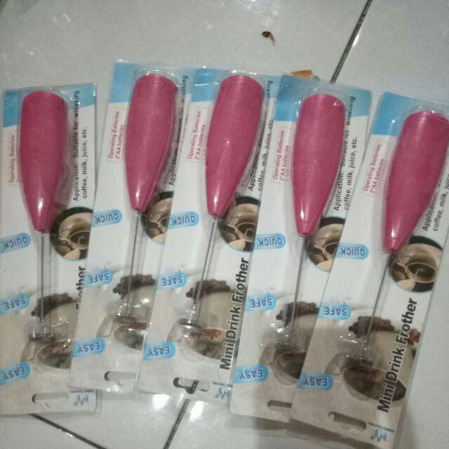 Mini Coffee Egg Mixer - Pengaduk Kopi Telur Susu Elektrik