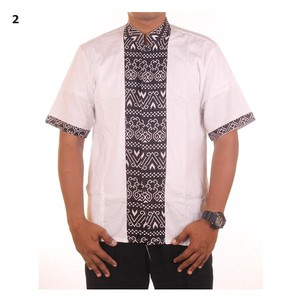 Baju Koko Batik  Azril Motif 4