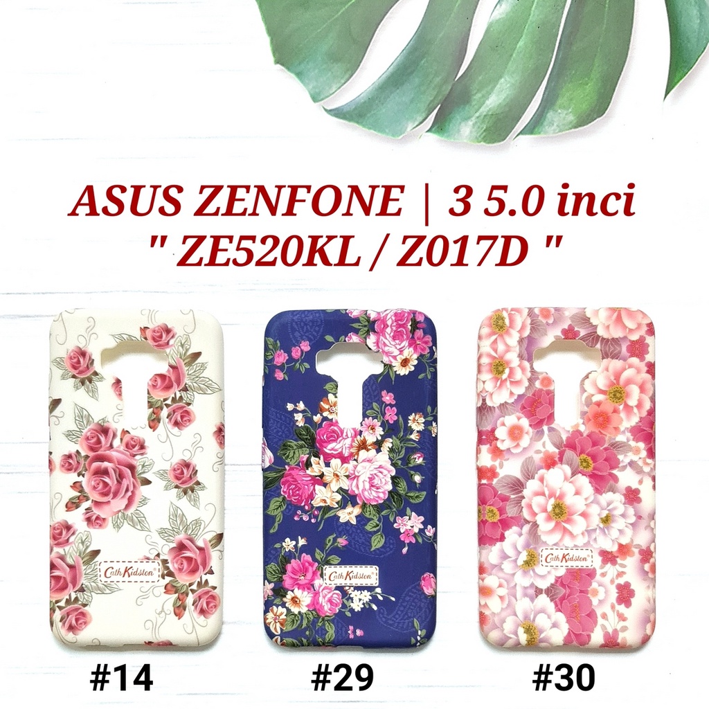 ZENFONE 3 5.0 IN ZE520KL Z017D 3 MAX 5.5 IN X00DD - CK FLOWER Soft Case Glow In The Dark