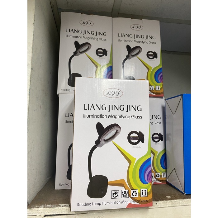 

Lampu service leher angsa kaca pembesar merk Liang Jing-Jing