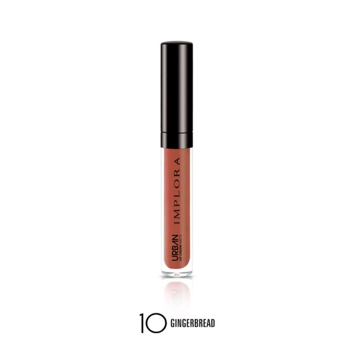 IMPLORA Urban Lip Cream Matte Original BPOM - Lipcream Surabaya-10.Ginggerbread