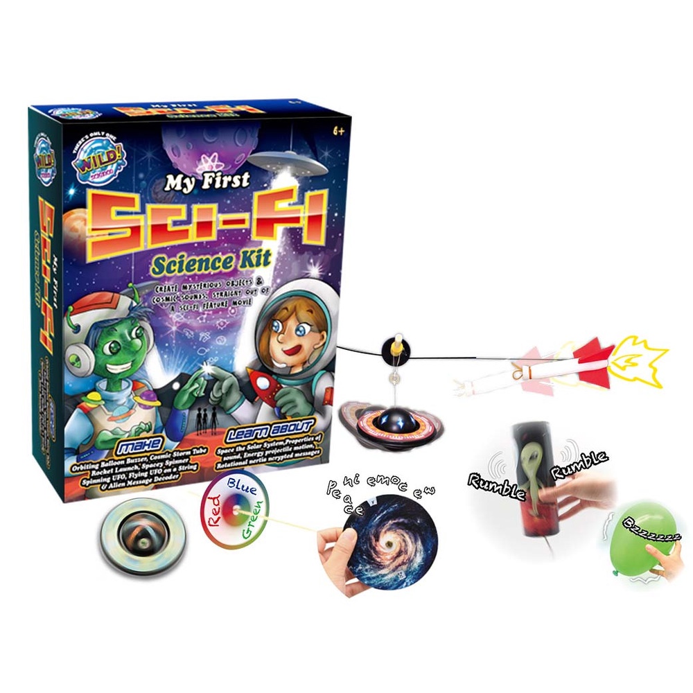 Wild My First Sci-Fi Science KIT Space and Solar System For Kids Planet Luar Angkasa Pengetahuan