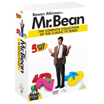 Sale DVD: Mr. Bean Collection 5 DVD + Bonus Mr. Bean Animated Series